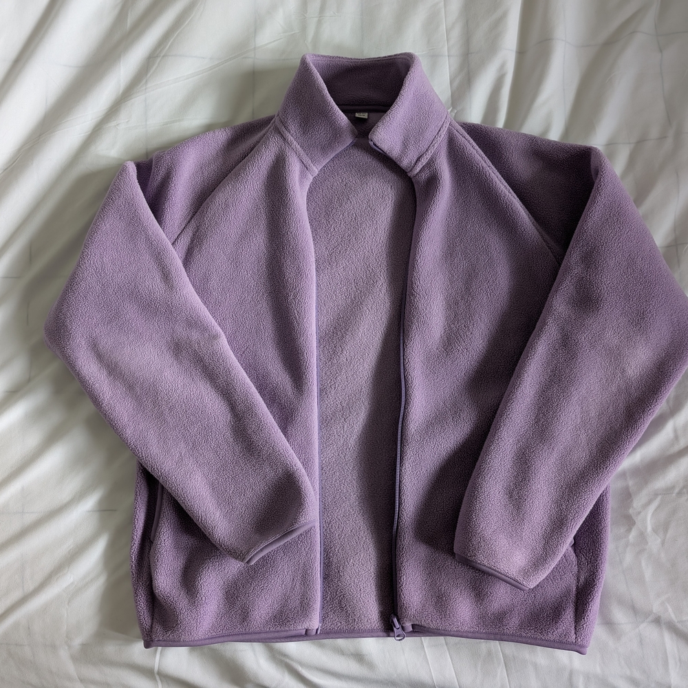 Lavender Fleece Jacket